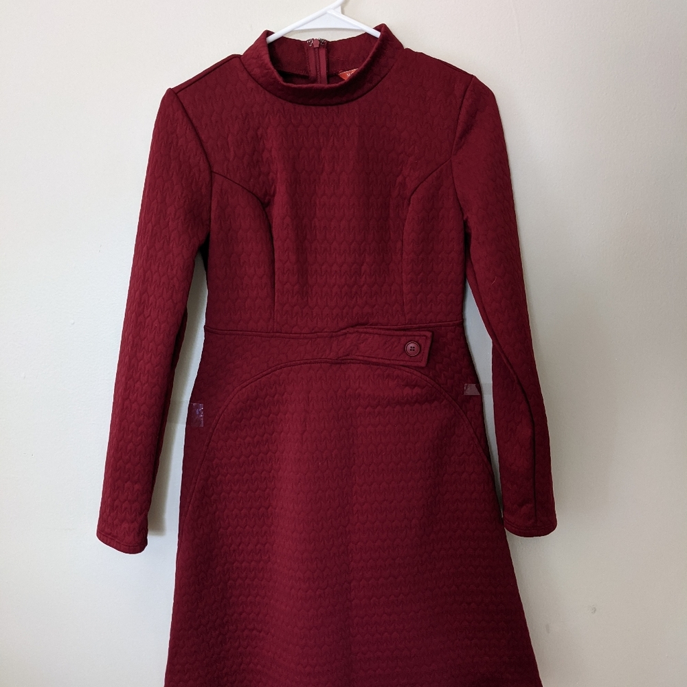 Modcloth Taken by Texture A-line Dress, M